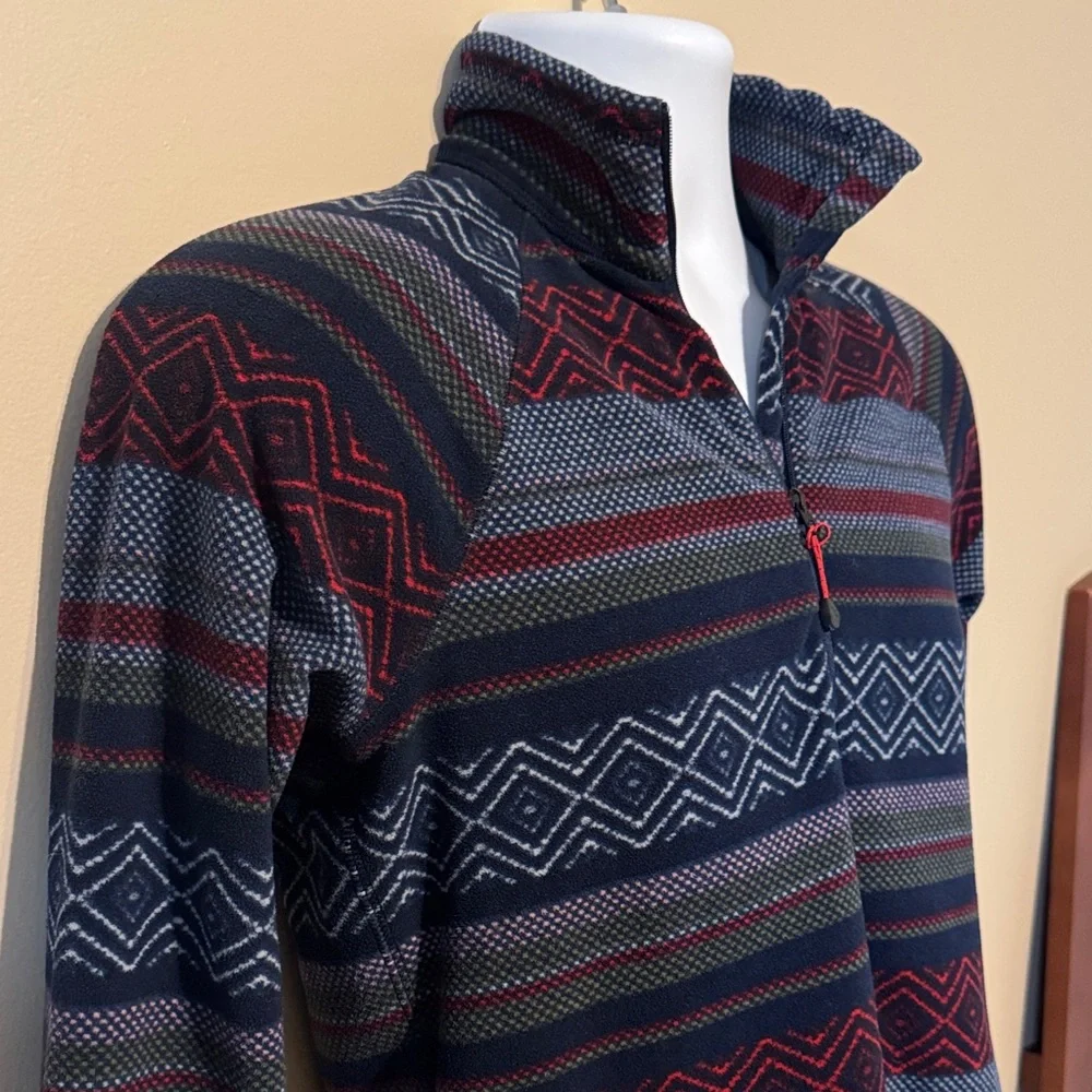 Eddie Bauer Multicolor Patterned Cowl Fleece - Picture 5 of 9